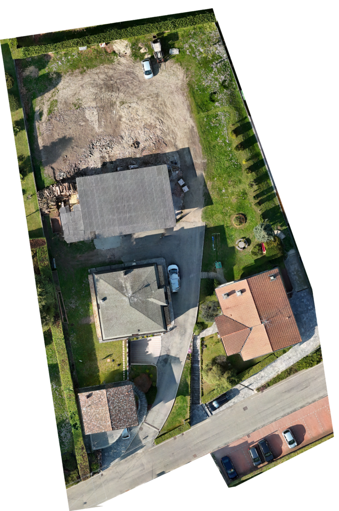 Ortomosaico complesso residenziale