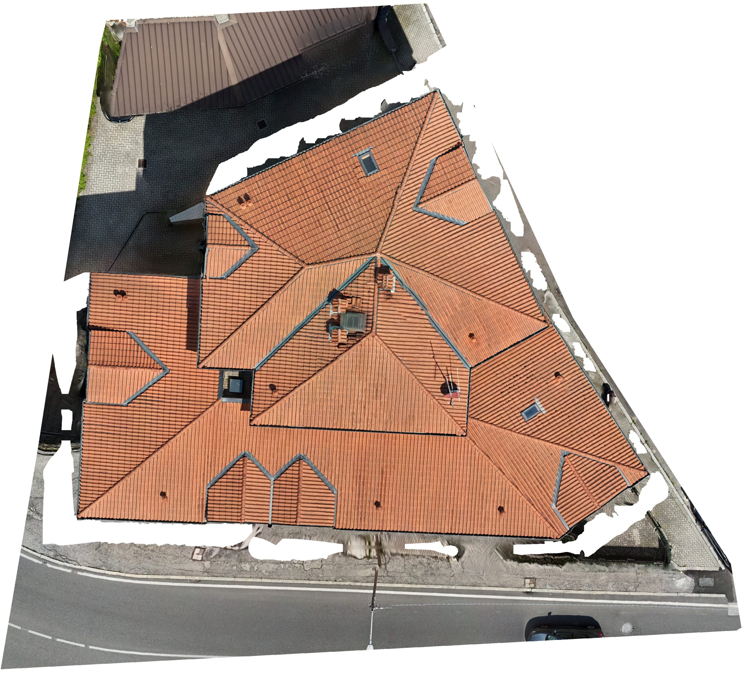 Ortomosaico copertura